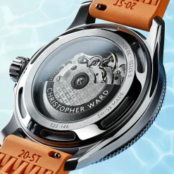 Christopher Ward Aquaflex Rubber New