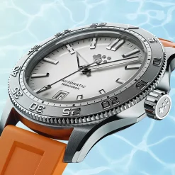 Christopher Ward Aquaflex Rubber New