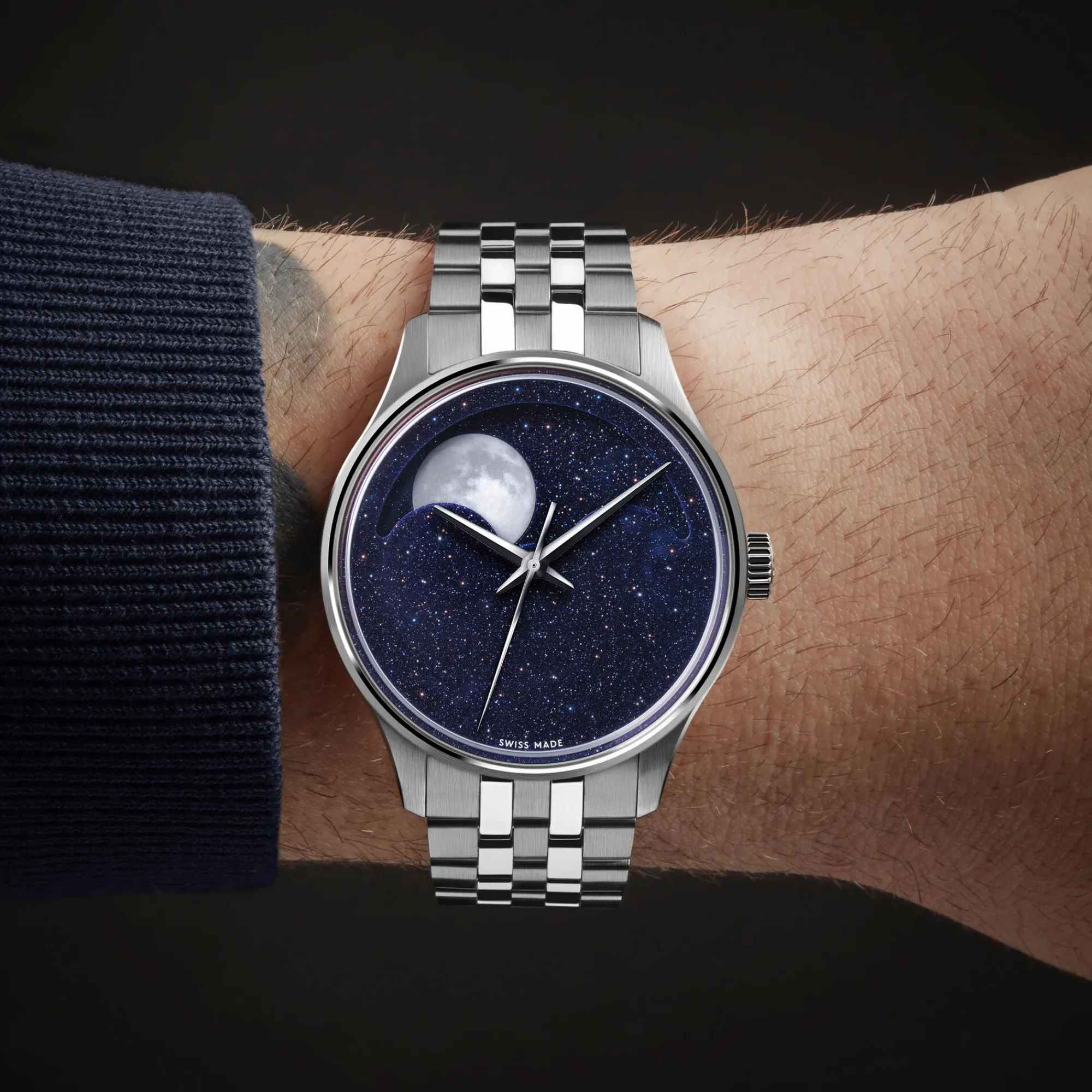 Christopher Ward C1 Moonphase Consort Bracelet 40mm