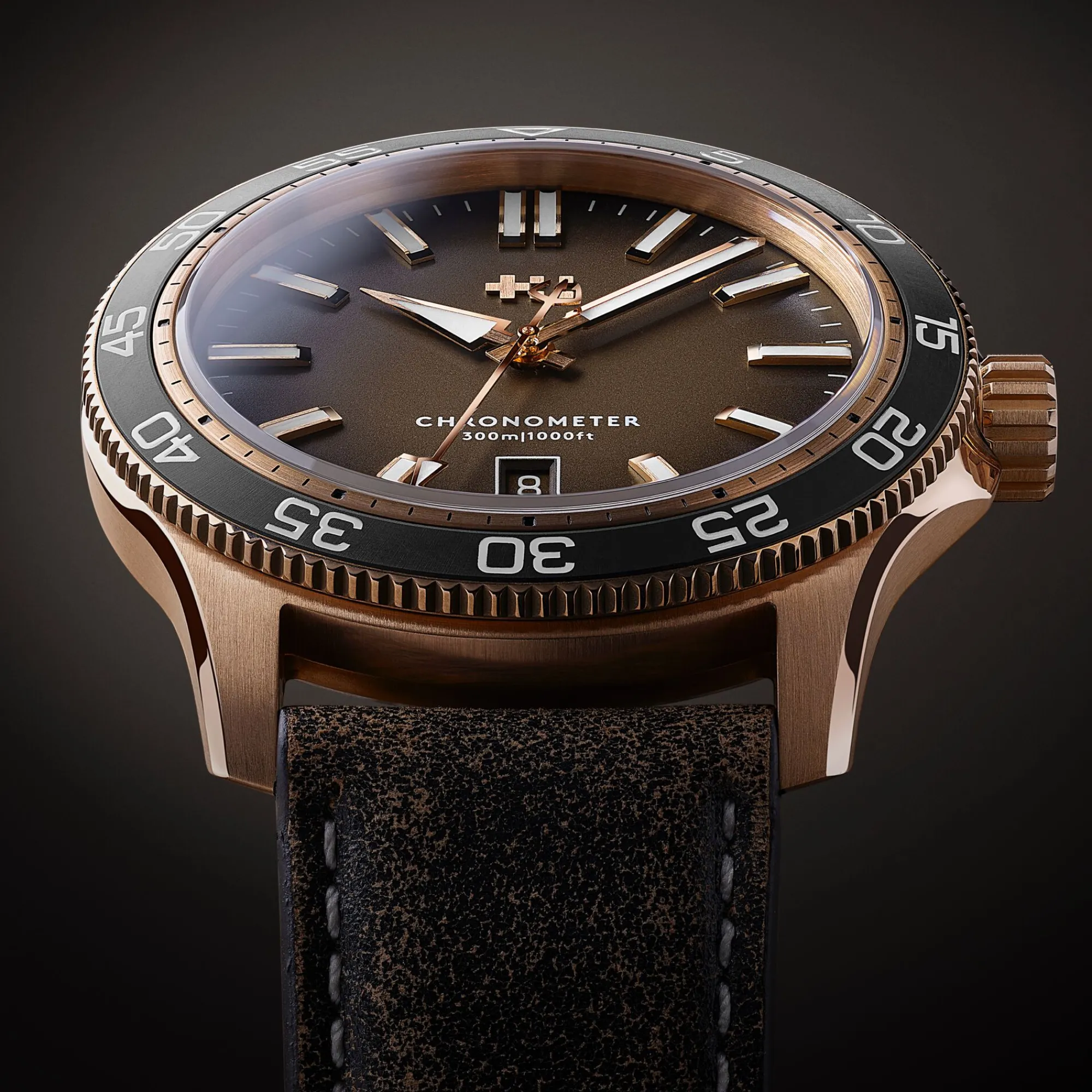 Christopher Ward C60 Pro 300 Bronze Hot