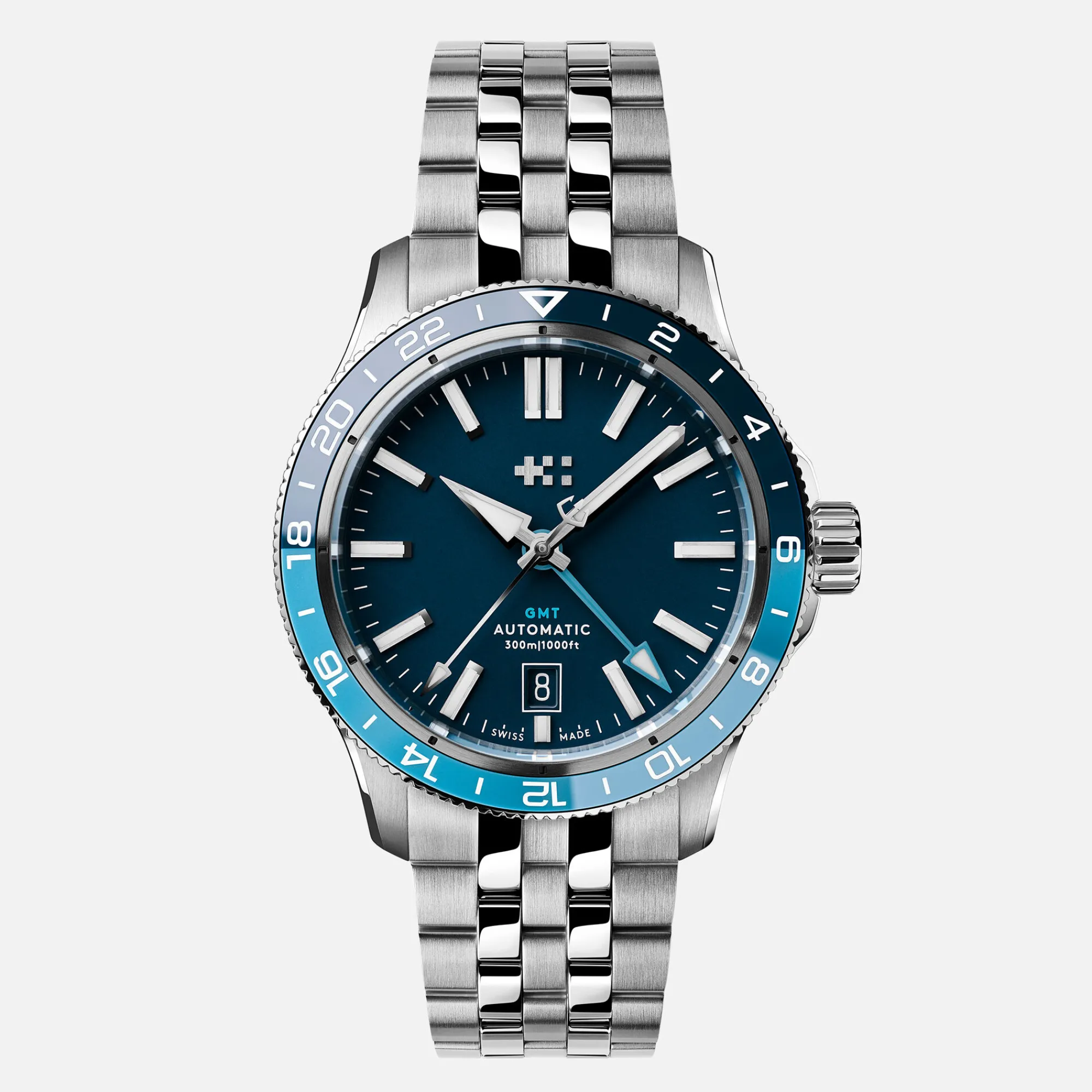 Christopher Ward C60 Trident GMT 300 New