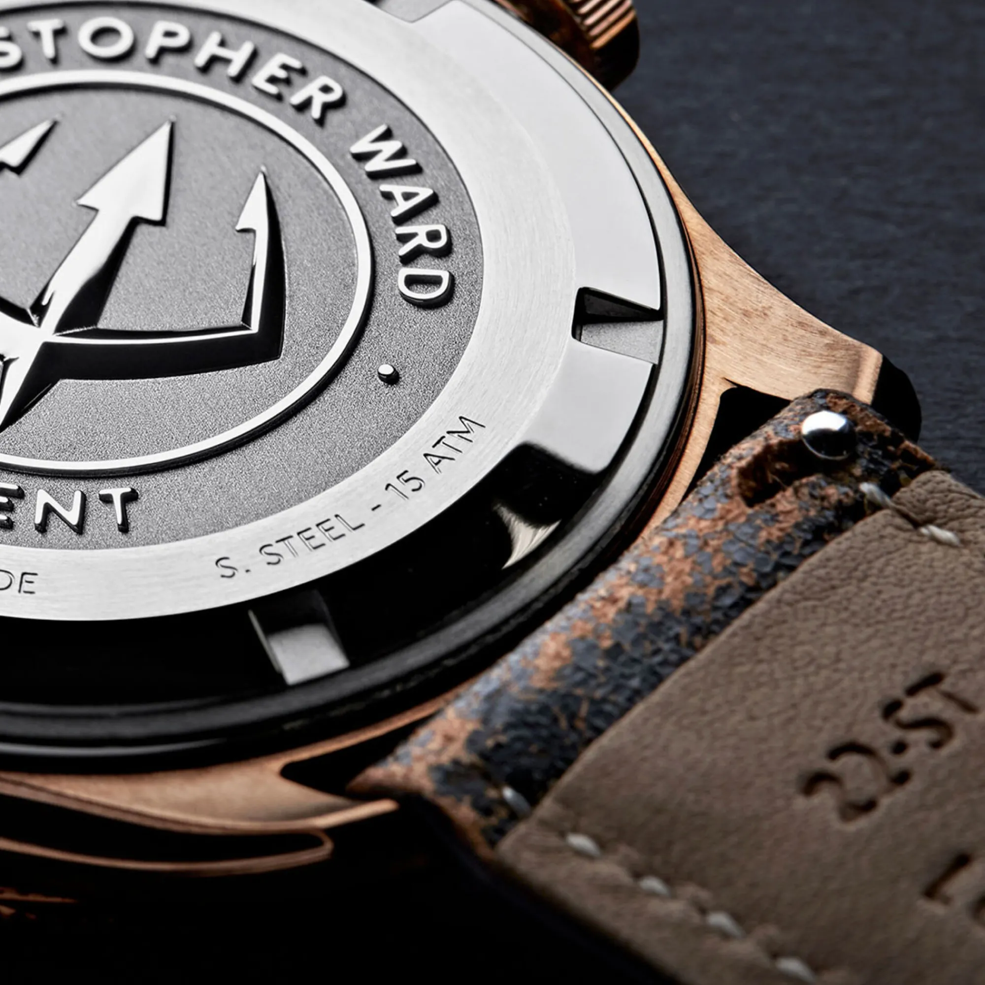 Christopher Ward Vintage Oak Leather Online